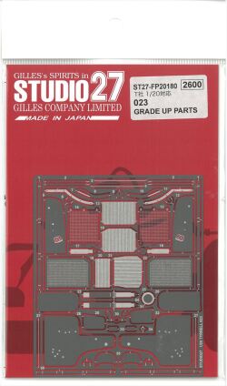 FP20180  1/20  023  GRADE UP PARTS (T社1/20対応）