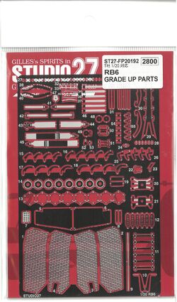 FP20192 RB6 GRADE UP PARTS　（T社1/20RB6対応）