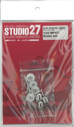 FP20194 1/20 MP4/7 Brake set (T社1/20対応）