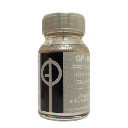 GP-10 プレミアム チタンシルバー 30ml ガイアカラープレミアムシリーズ ガイアノーツ ラッカー 塗料