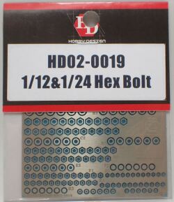 HD02-0019 1/12＆1/24　Hex Bolt