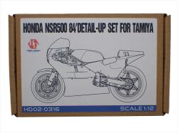 HD02-0316 1/12 Honda NSR500 '84 Detail-UP Set For T （PE+Metal parts+Resin）