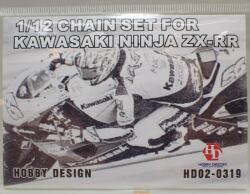 HD02-0319 1/12 Chain Set For Kawasaki Ninja ZX-RR For T （PE+Metal parts+Resin）