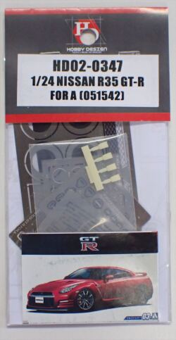 HD02-0347  1/24 Nissan R35 GT-R For A  051542（PE+Resin） Hobby Design