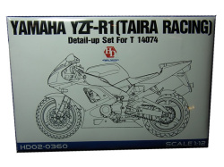 HD02-0360 1/12 YAMAHA YZR-R1（TAIRA RACING）　DETAIL UP SET (tamiya1/12対応）Hobbydesign