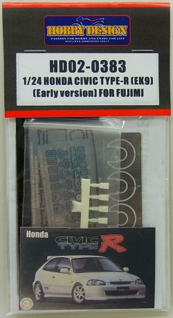 HD02-0383  1/24 HONDA CIVIC TYPE-R(EK9) Early version For F【HOBBY　DESIGN】