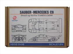 HD02-0418 1/24 Sauber-Mercedes C9 Detail-up Set For T 24359 （PE+Metal parts+Resin）