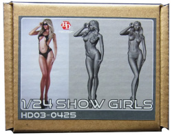 HD03-0425 1/24 ショーガールフィギュア　Show Girls（C）　Hobbydesign