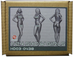 HD03-0438 1/24 ショーガールフィギュア　Show Girls　（F)　Hobbydesign　