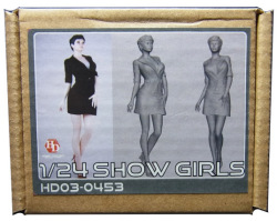 HD03-0453 1/24 ショーガールフィギュア　Show Girls（G）　Hobbydesign