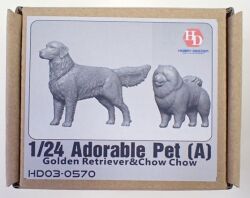 HD03-0570  1/24 Adoreble Pet (A) フィギュア Hobbydesign