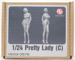 hd03-0576 1/24 Pretty Lady〔C〕  フィギュア Hobbydesign