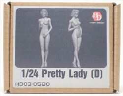 hd03-0580 1/24 Pretty Lady〔D〕  フィギュア Hobbydesign