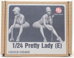 hd03-0582 1/24 Pretty Lady〔E〕  フィギュア Hobbydesign