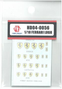 hd04-0056  1/18  Ferrari  LOGO　Hobby Design