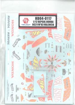 hd04-0117  1/12 Repsol Honda RC211V"03 Valencia　Hobby Design