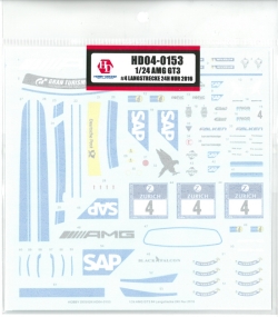 HD04-0153 1/24 AMG GT3 #4 LANGSTRECKE24H NUR 2016 【Hobbydesign】