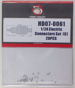 HD07-0061  1/24 Electric Connectors Set (C)     Hobby Design