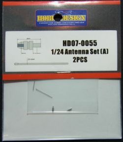 HD07-0055 1/24 Antenna Set(A) 2pcs 【HOBBY　DESIGN】