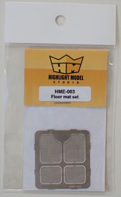 HME-003 1/24.1/25用フロアマットセット　41×4mm  (HIGHLIGHTMODEL)