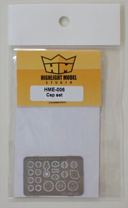 HME-006 1/24.1/25用キャップセット　42×2mm  (HIGHLIGHTMODEL)