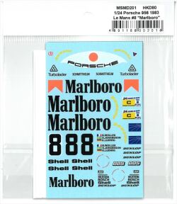 msmd201  1/24 Porsche 956 1983 Le Mans #8 "Marlboro"(MSMcreation)