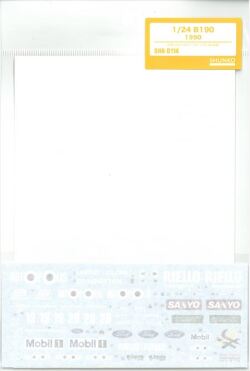 shk-d114 1/24 B190 1990 Rd.15Japan  (H社1/24対応）