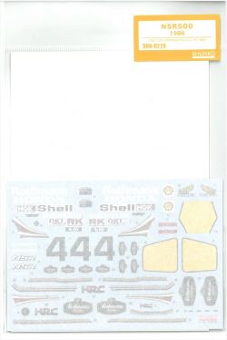 shk-d228 NSR500 1986 (T社1/12　ホンダNSR500グランプリレーサー対応）