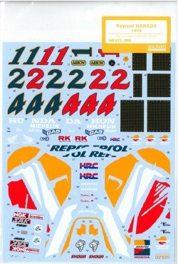 shk-d277  1/12  Repsol NSR500 1998 (T社1/12レプソルホンダNSR500対応