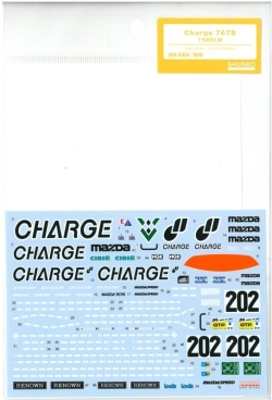 shk-d304   1/24 Charge767B　1989LM（H社1/24チャージマツダ767B対応）