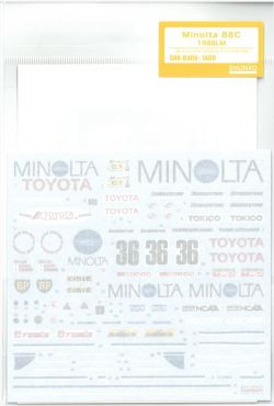 shk-d406 Minolta 88C 1988LM  (H社1/24ミノルタトヨタ88C LM対応）