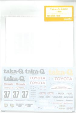 shk-d409 Taka-Q 88CV 1988 Fuji1000km(WEC-Japan/JSPC)(T社1/24対応）