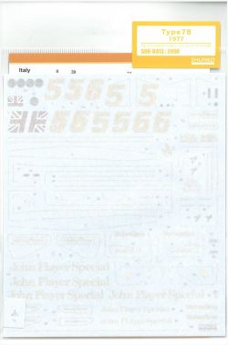 shk-d413 1/20　Type78 1977  (T社1/20対応）
