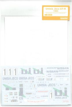 shk-d438 Unisia Jacs GT-R 1993 (T社1/24HKSニッサンスカイラインGT-R Gr.A対応）