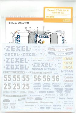 shk-d440 Zexel GT-R Gr.N 1990-91 (T社1/24ゼクセルスカイラインGT-R Gr.N対応）
