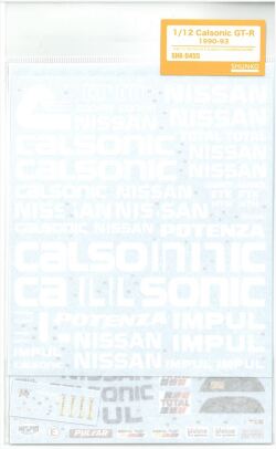 shk-d455 1/12 Calsonic GT-R 1990-93（F社GT-R　Gr.Aカルソニック’92（BNR32）対応）