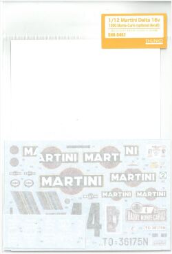 shk-d462  1/12 Martini Delta 16v 1990 Monte-Carlo(optional decal)