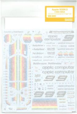 shk-d465 1/24　Apple 935K3 1980 IMSA   (N社1/24ポルシェ935K3)