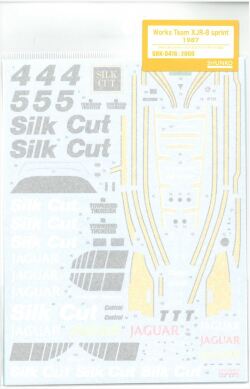 shk-d416 Works TeamXJR-8 sprint1987(H社1/24ジャグヮ-XJR-8対応）
