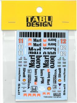 TABU24092　1/24 MP4/4 Option(H社1/24対応）