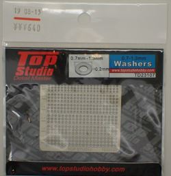 TD23107  φ0.7mm - φ1.3mm ワッシャー(トップスタジオ)