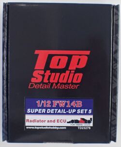 tops-td23276 1/12 FW14B SUPER DETAIL-UPSET5 Radiator andECU (トップスタジオ)