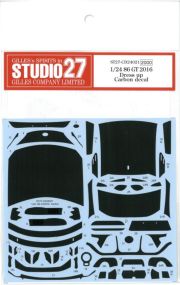 CD24021 1/24 86GT 2016 Dress up Carbon decal (A社 1/24 86 2016対応）