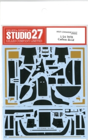CD24026 1/24 787B carbon decal(T社1/24787B Le Mans24h対応）