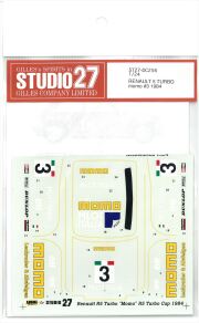 DC256  1/24 Renault 5 Turbo "MOMO" #3 R5 Turbo CUO 1984