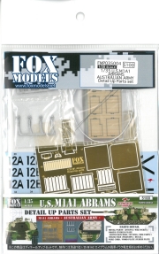 FMP0350004  1/35 U.S.M1A1 ABRAMS AUSTRALIAN ARMY Detail Up Parts set