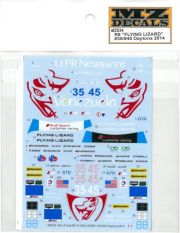 MZ034 R8 "FLYING LIZARD"#35/#45 Daytona 2014  （K社ミニッツ対応）