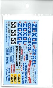 AK010 1/24  Zexel　1990 Spa24h　#55（T社 GT-R対応）