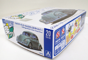 1/32 フォルクスワーゲン ビートル カスタム ストラトシルバー アオシマ 楽プラ スナップキット No20CU-SS