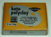 bp1047 オーブン樹脂粘土 ケイトポリクレイ  メタリックゴールド Poly Clay